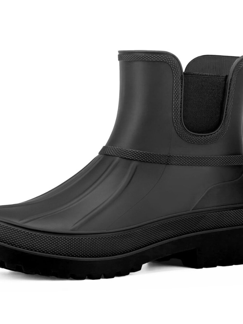 Women Rain Boots Waterproof Ankle Short Duck Boots